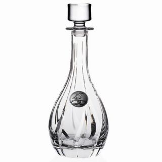 Lorren Home Trends RCR Trix Crystal Decanter with 25th Anniversary