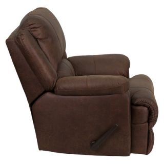 Flash Furniture OverStuffed Bomber Jacket Chaise Recliner
