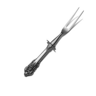 Wallace Grande Baroque Steak Carving Fork with Hollow Handle