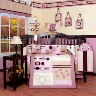 Geenny Boutique Baby Girl Artist 13 Piece Crib Bedding Set