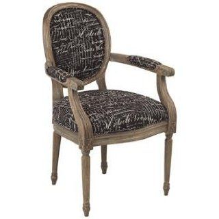 Avril Font Noir Accent Chair   Armchairs