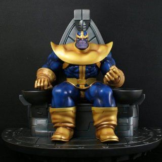 Thanos on Throne Bowen Designs Exclusive Statue Toys & Games