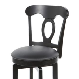 Hillsdale Furniture Corsica 24.5 Swivel Counter Stool with Vinyl Seat