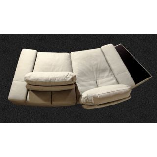 Hokku Designs Modi Leather Modular Sofa