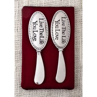 Thirstystone Live the Life You Love Spreader (Set of 2)