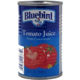 Bluebird Tomato Juice, 5.5 Ounce Cans (Pack of 48)  Fruit Juices  Grocery & Gourmet Food