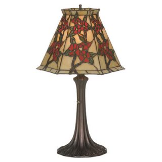 Meyda Tiffany Tiffany Prairie Mackintosh Asian Checkerboard Table Lamp