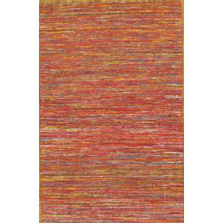 Pasargad Sari Silk Red/Yellow Rug