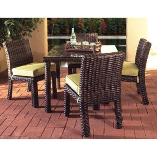 South Sea Rattan Saint Tropez Dining Table with Optional Chairs