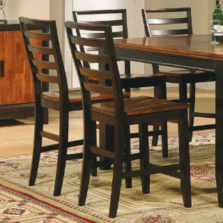 Abaco Ladder Back Counter Chair   Set of 2   Dining Chairs