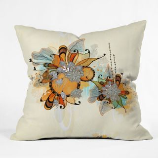 DENY Designs Iveta Abolina Feather Dance Woven Polyester Throw Pillow