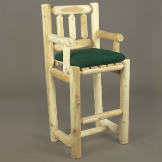 Rustic Natural Cedar Furniture Barstool