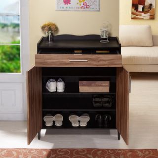 Hokku Designs Madie Modern 4 Shelf Shoe Cabinet