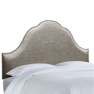 Skyline Furniture Nail Button Groupie Upholstered Arch Headboard