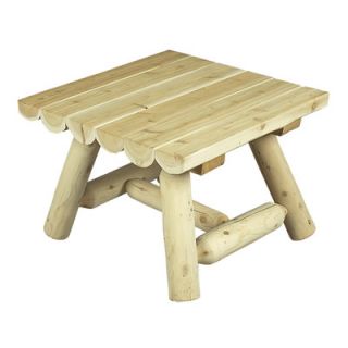 Rustic Natural Cedar Furniture Square Coffee Table