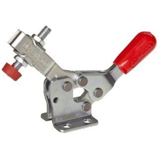 DE STA CO 213 U Horizontal Handle Hold Down Action Clamp with U Shaped Bar and Flanged Base Destaco Toggle Clamps