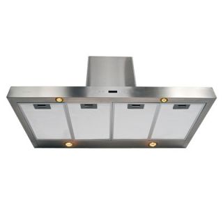 Cavaliere Stainless Steel 42 x 24 Island Mount Range Hood with 900