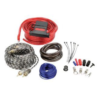 Scosche KPA8A 680 Watt 8 Gauge Wiring Kit for Single Amps  Vehicle Amplifier Wire And Wiring Kits 