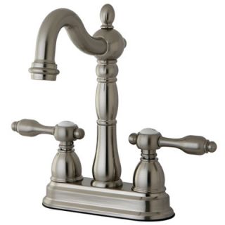 Kingston Brass Tudor Double Handle Centerset Bar Faucet