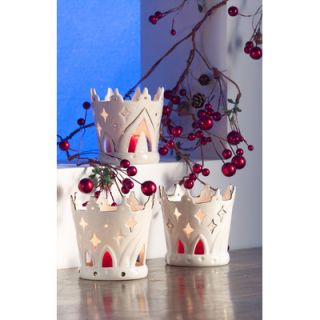 Belleek Holiday Kings Porcelain Votives (Set of 3)