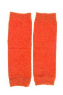juDanzy Newborn Baby Leg Warmers (Newborn 15 Pounds)(Cozy Orange Leg Warmers) Clothing
