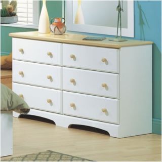 South Shore Newbury 6 Drawer Double Dresser