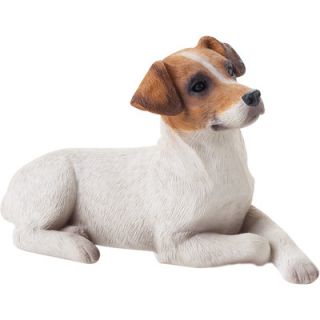 sandicast small size jack russell terrier sculpture in
