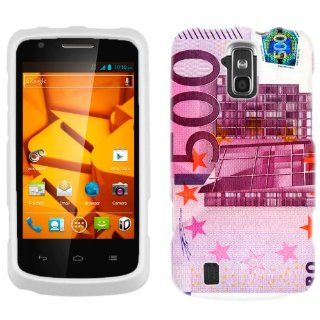ZTE Sprint Force 500 EURO Banknote Phone Case Cover Cell Phones & Accessories