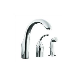 Kohler Forté Single Handle Widespread Bar Faucet with Side Spray and