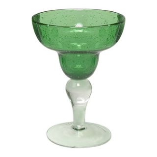 Artland Iris Margarita Glass in Green (Set of 4)