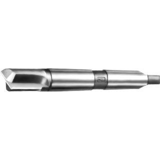 F&D Tool Company 18811 S707 Two Flute Slotting End Mill, High Speed Steel, Straight Flute, 1/4" Mill Diameter, Number 5 B&S Taper Shank, 3/8" Flute Length, 2 9/16" Overall Length Milling Cutters