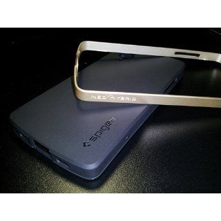 Nexus 5 Case, Spigen Neo Hybrid Series for Nexus 5   Retail Packaging   Metal Slate (SGP10562) Cell Phones & Accessories