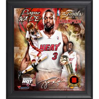Miami Heat NBA 2013 Champions Framed Multi Photo Collage with Game