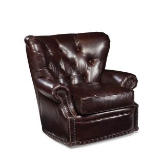 Baron Leather Swivel Chair