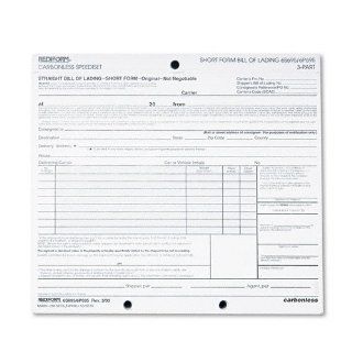 RED6P695   Rediform Bill of Lading  Blank Shipping Forms  Electronics