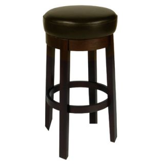 Orient Express Furniture Signature 30 Swivel Bar Stool with Cushion