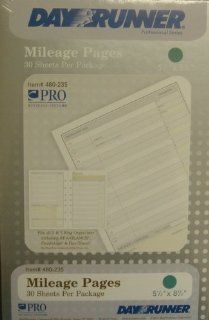 071 685M 10 Day Runner 2010 Monthly Refill. Page Size 5 1/2" x 8 1/2"  Office Calendar Refills 