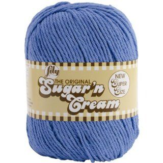 Sugar'n Cream Yarn Solids Super Size Blueberry