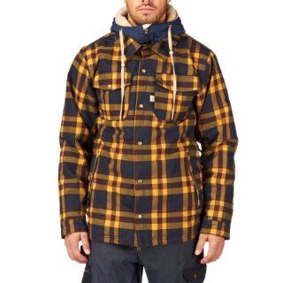 686 Reserved Axxe Flannel Mens Insulated Snowboard Jacket Small Indigo Plaid  Sports & Outdoors