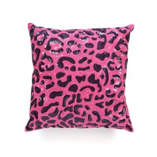 Design Accents All Over Sequin Design Leopard Pillow