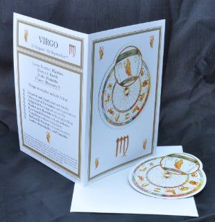 Equinox Zodiac Fridge Magnet and Greeting Card (Virgo) Health & Personal Care