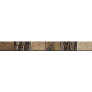 Emser Tile Landscape 12 x 1 Floor Listello in Multicolor