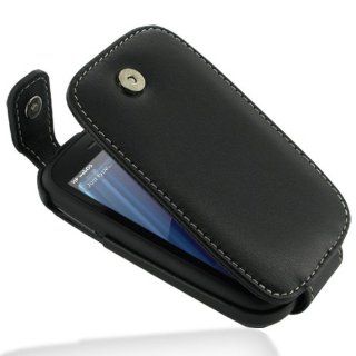 PDair Leather Case for HP Pre 3   Flip Top Type (Black) Electronics