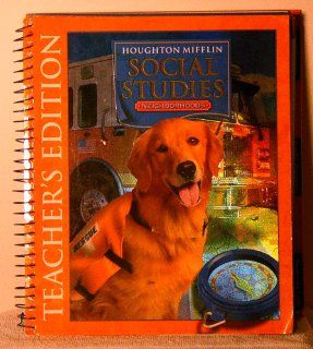 Houghton Mifflin Social Studies Teacher's Edition Level 2 Neighborhoods 2005 HOUGHTON MIFFLIN 9780618423668 Books