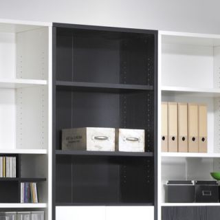Tvilum Fairfax Short Wide Bookcase in Black Woodgrain