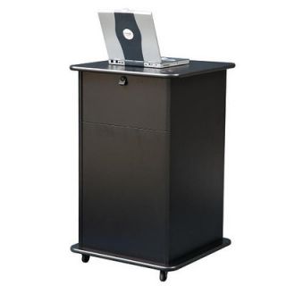 Sound Craft Educator Projector Cart in Black