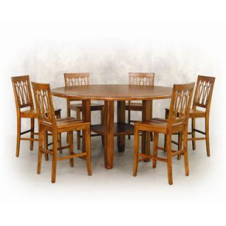 Lifestyle California Tuscany 9 Piece Counter Height Dining Set