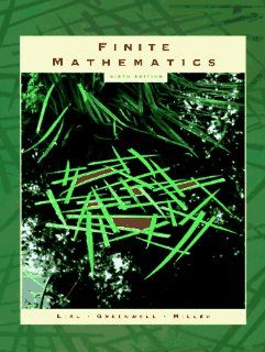 Finite Mathematics (6th Edition) Margaret L. Lial, Charles David Miller, Raymond N. Greenwell 9780321016324 Books