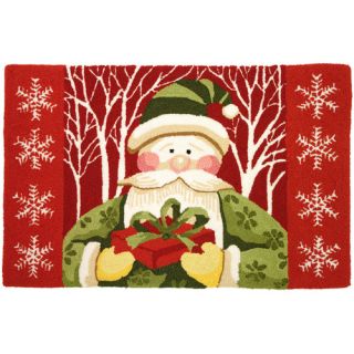 Milliken Winter Santa and Friends Christmas Novelty Rug