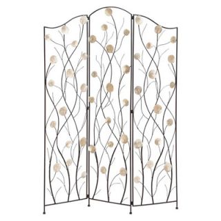 Woodland Imports 71 x 51 3 Panel Room Divider